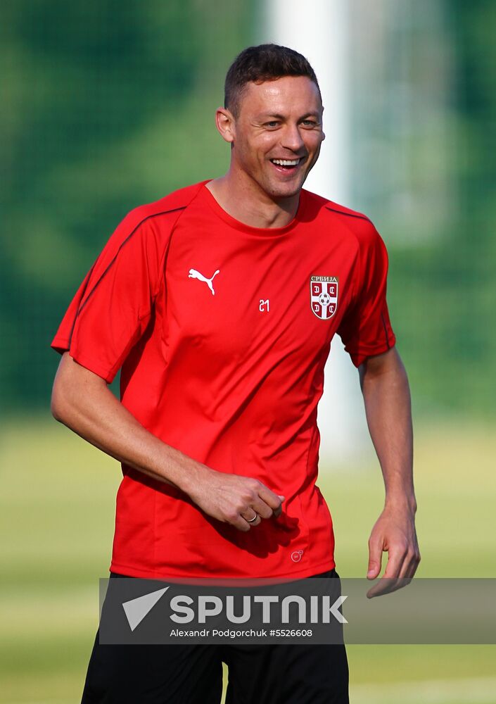 Russia World Cup Serbia Training
