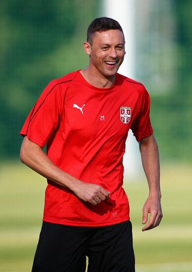 Russia World Cup Serbia Training