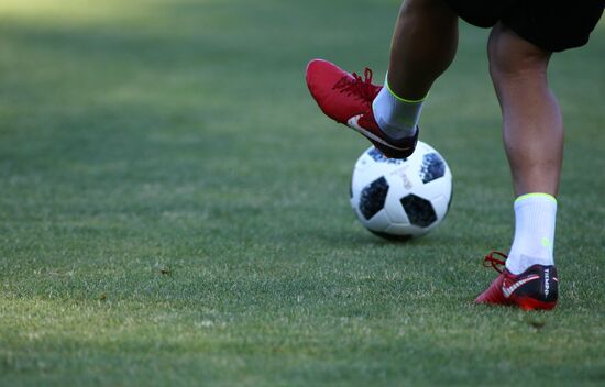 Russia World Cup Serbia Training