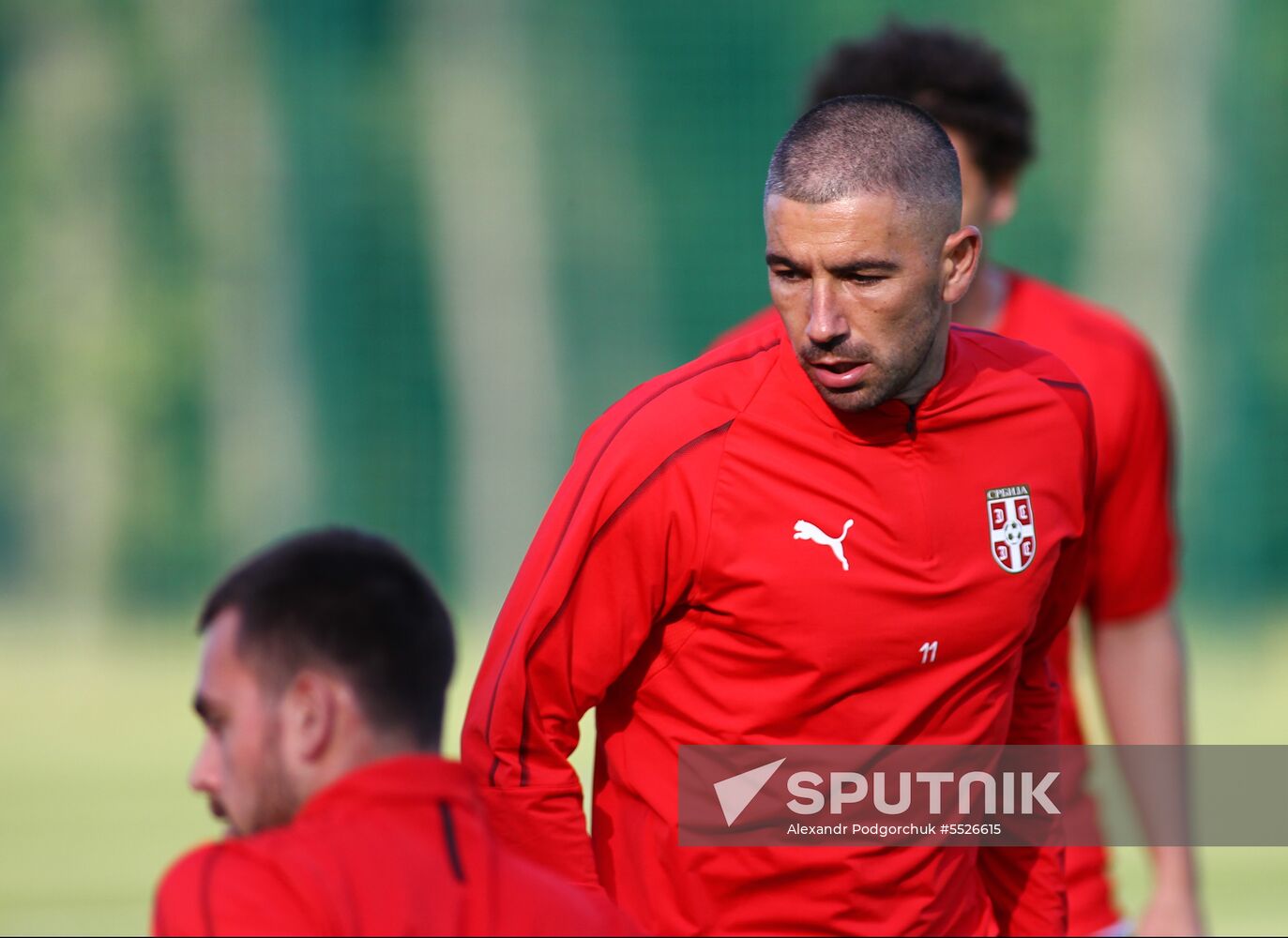 Russia World Cup Serbia Training
