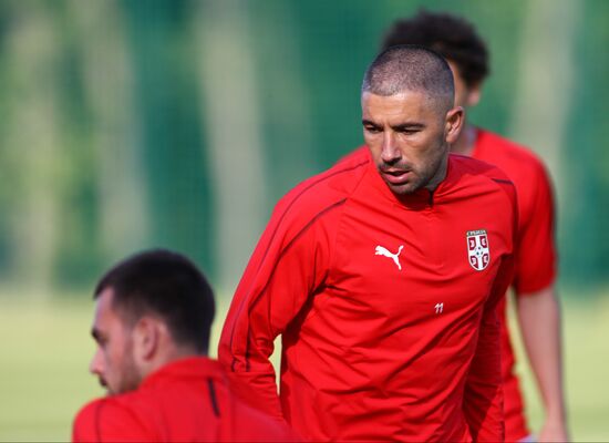 Russia World Cup Serbia Training