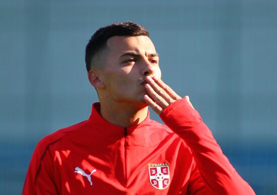 Russia World Cup Serbia Training