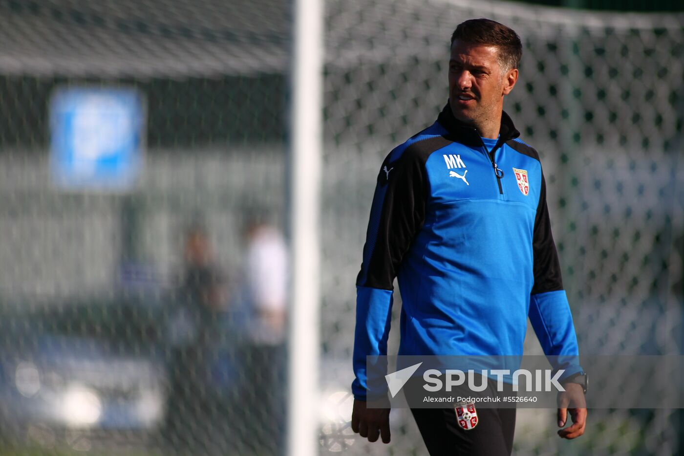 Russia World Cup Serbia Training