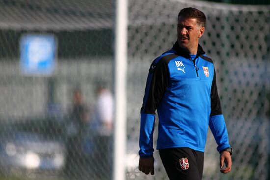 Russia World Cup Serbia Training