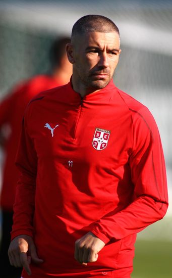 Russia World Cup Serbia Training