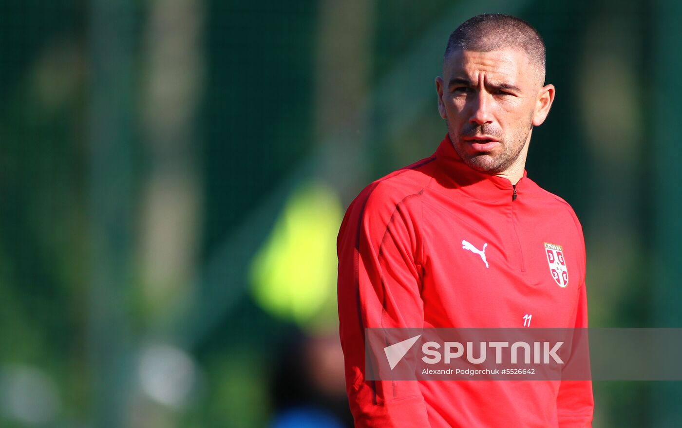 Russia World Cup Serbia Training