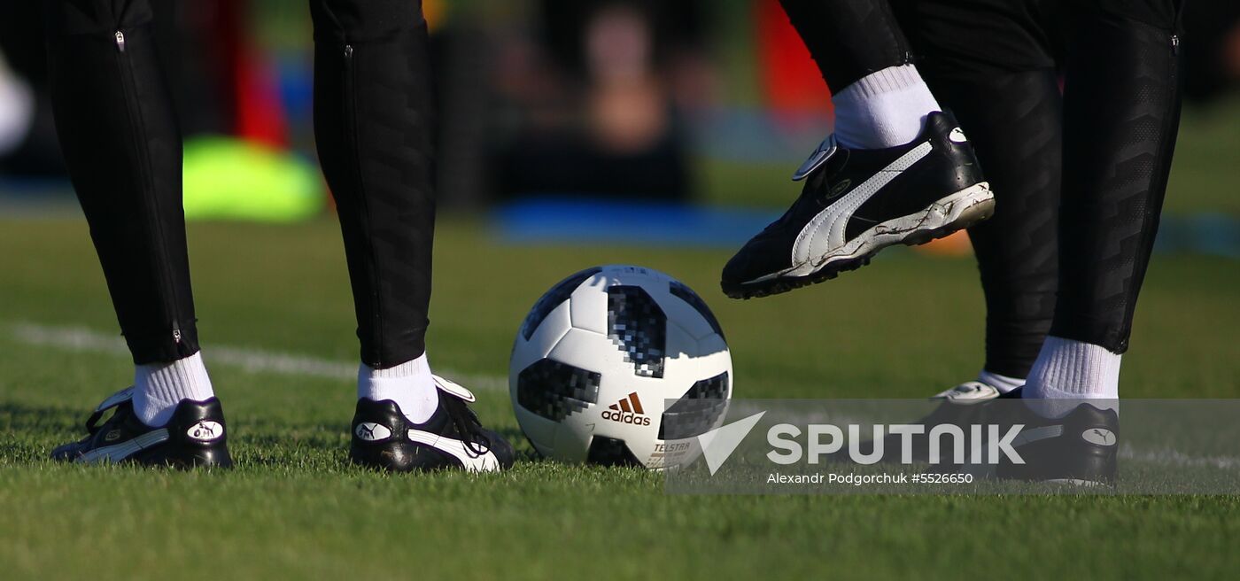 Russia World Cup Serbia Training