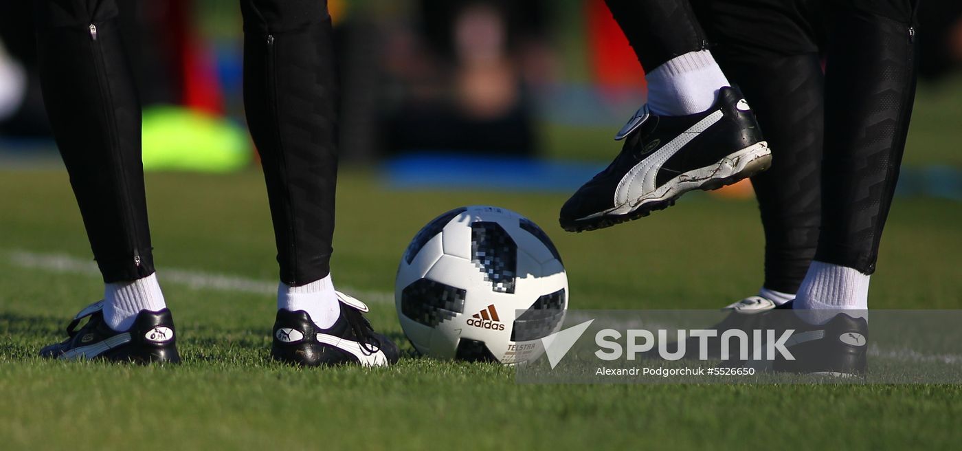Russia World Cup Serbia Training