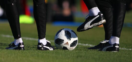 Russia World Cup Serbia Training