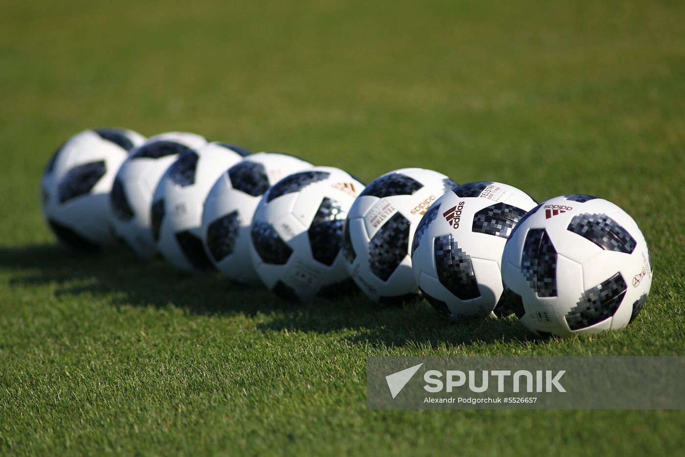 Russia World Cup Serbia Training