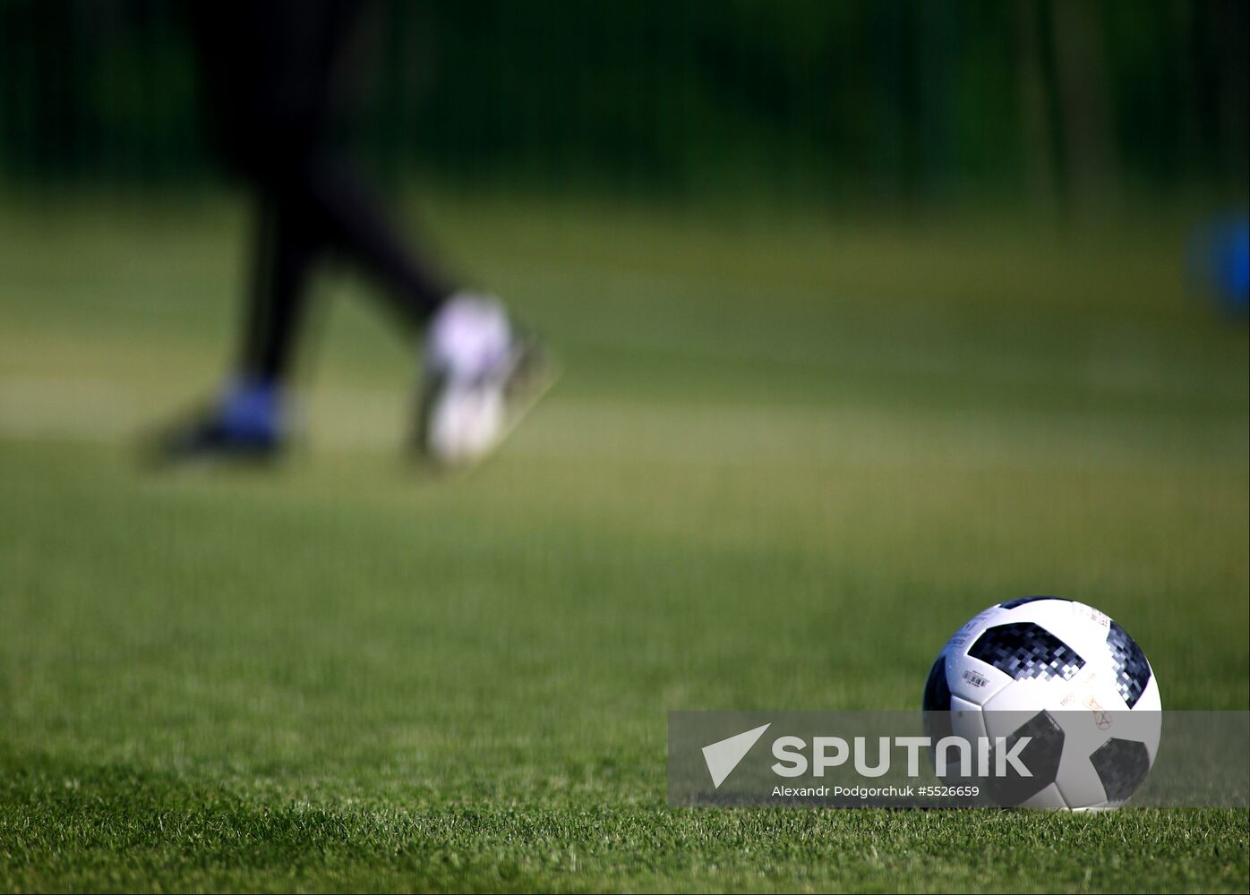 Russia World Cup Serbia Training