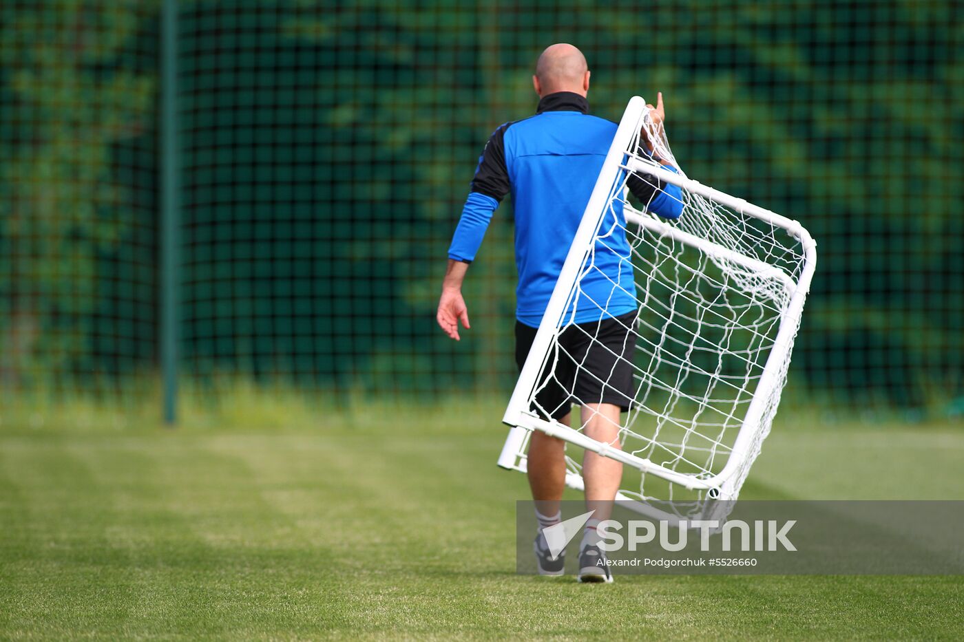 Russia World Cup Serbia Training