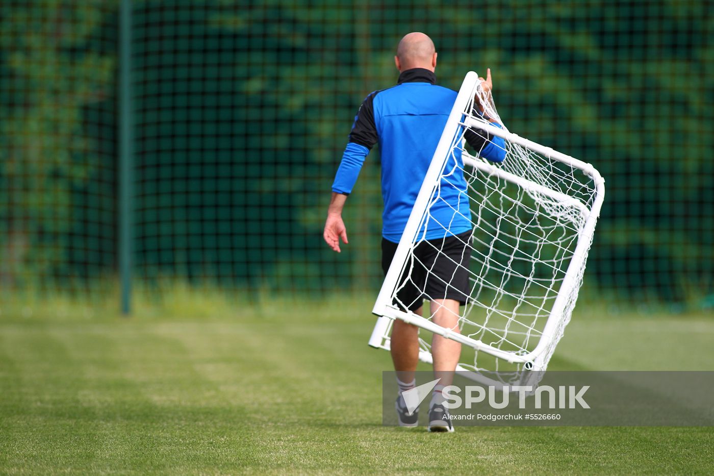 Russia World Cup Serbia Training
