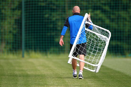Russia World Cup Serbia Training