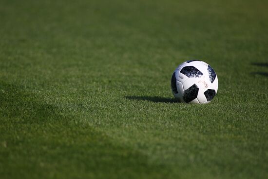 Russia World Cup Serbia Training