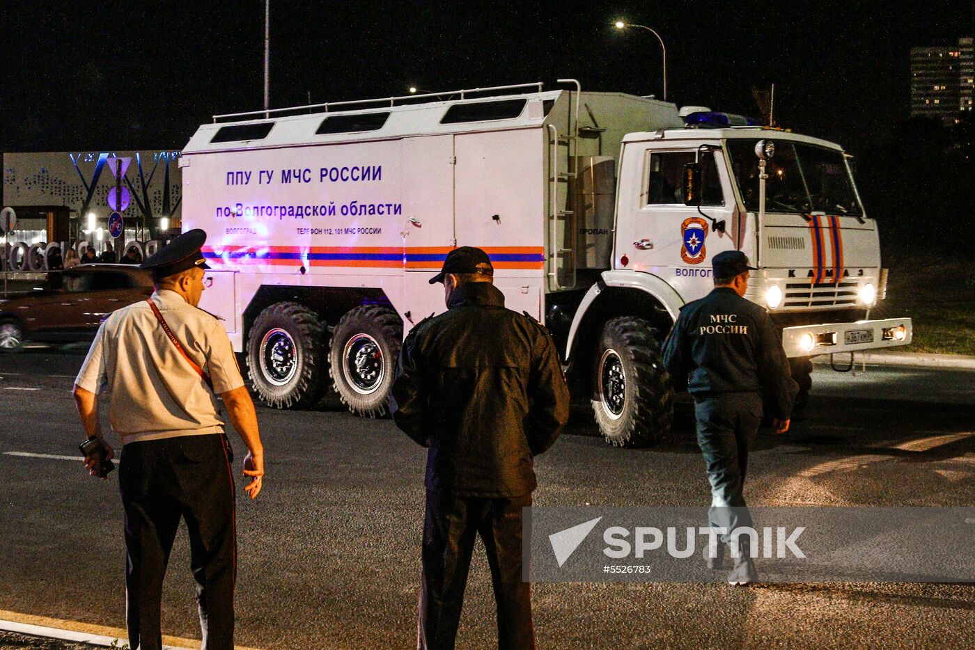 Catamaran collides with barge outside Volgograd