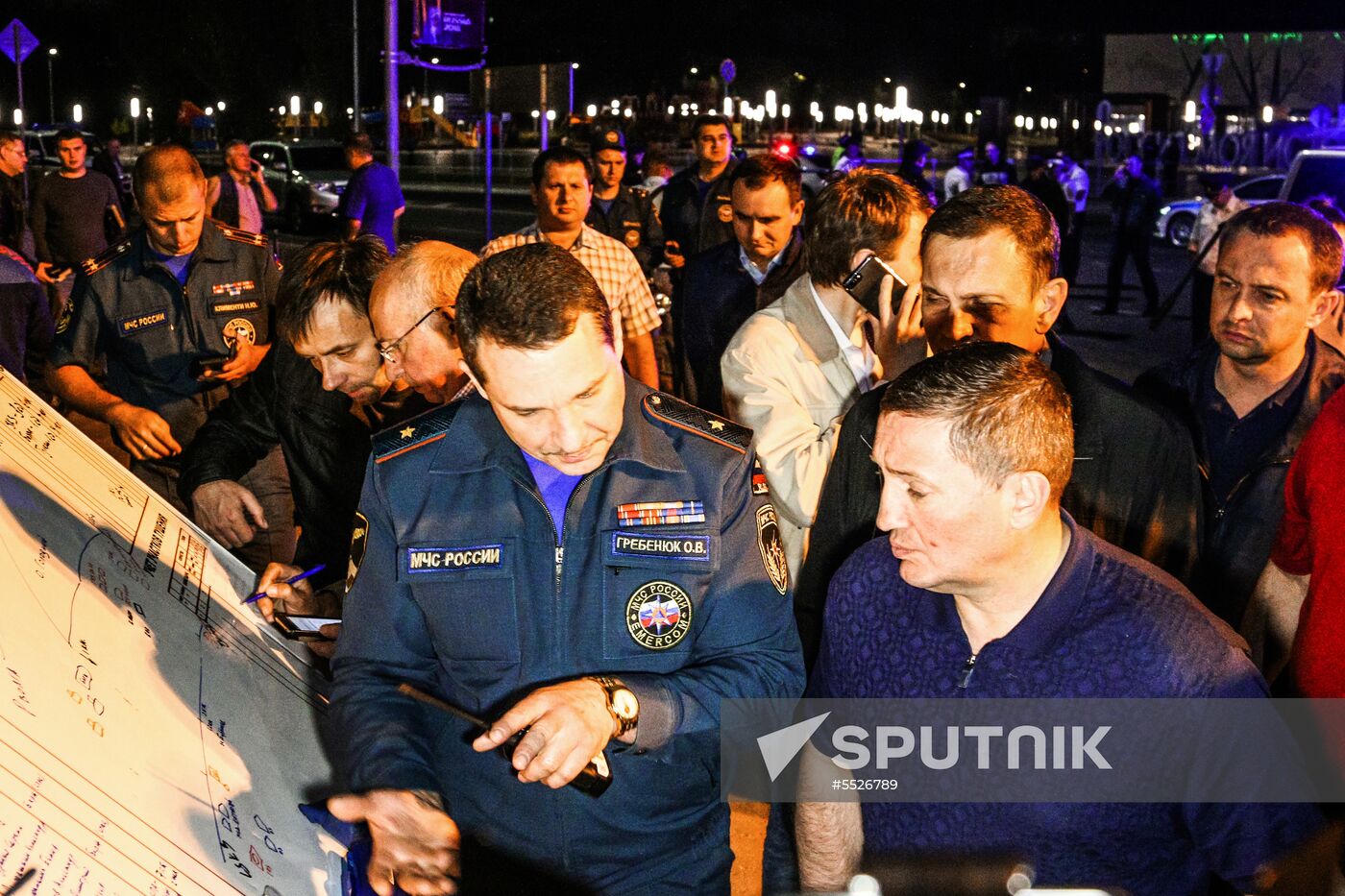 Catamaran collides with barge outside Volgograd