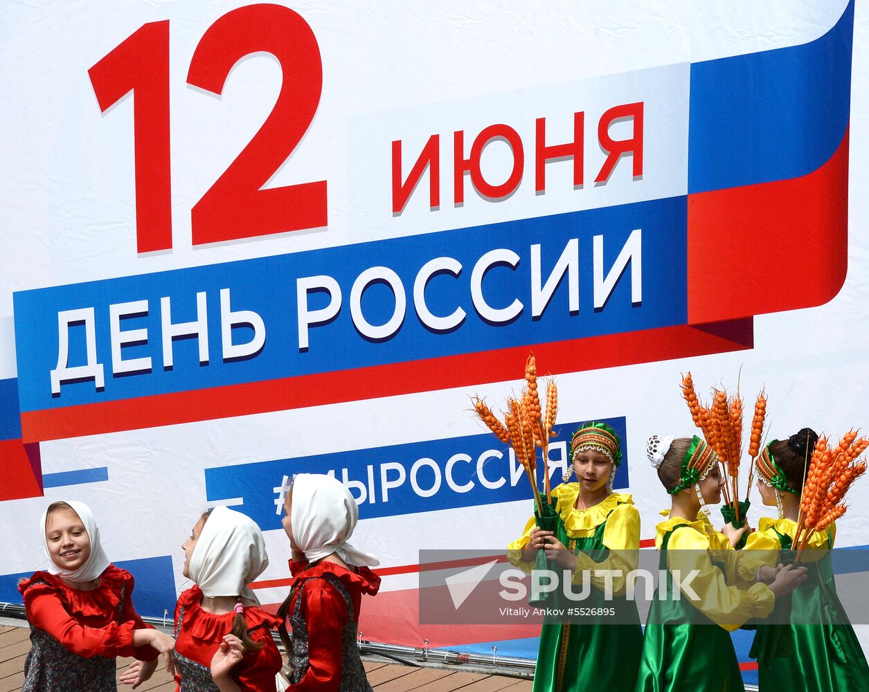 Russia Day celebration