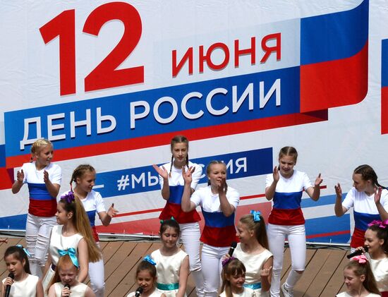 Russia Day celebration
