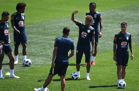 Russia World Cup Brazil Training