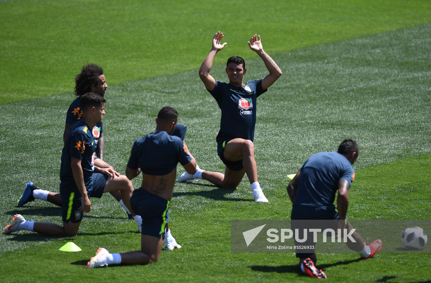 Russia World Cup Brazil Training
