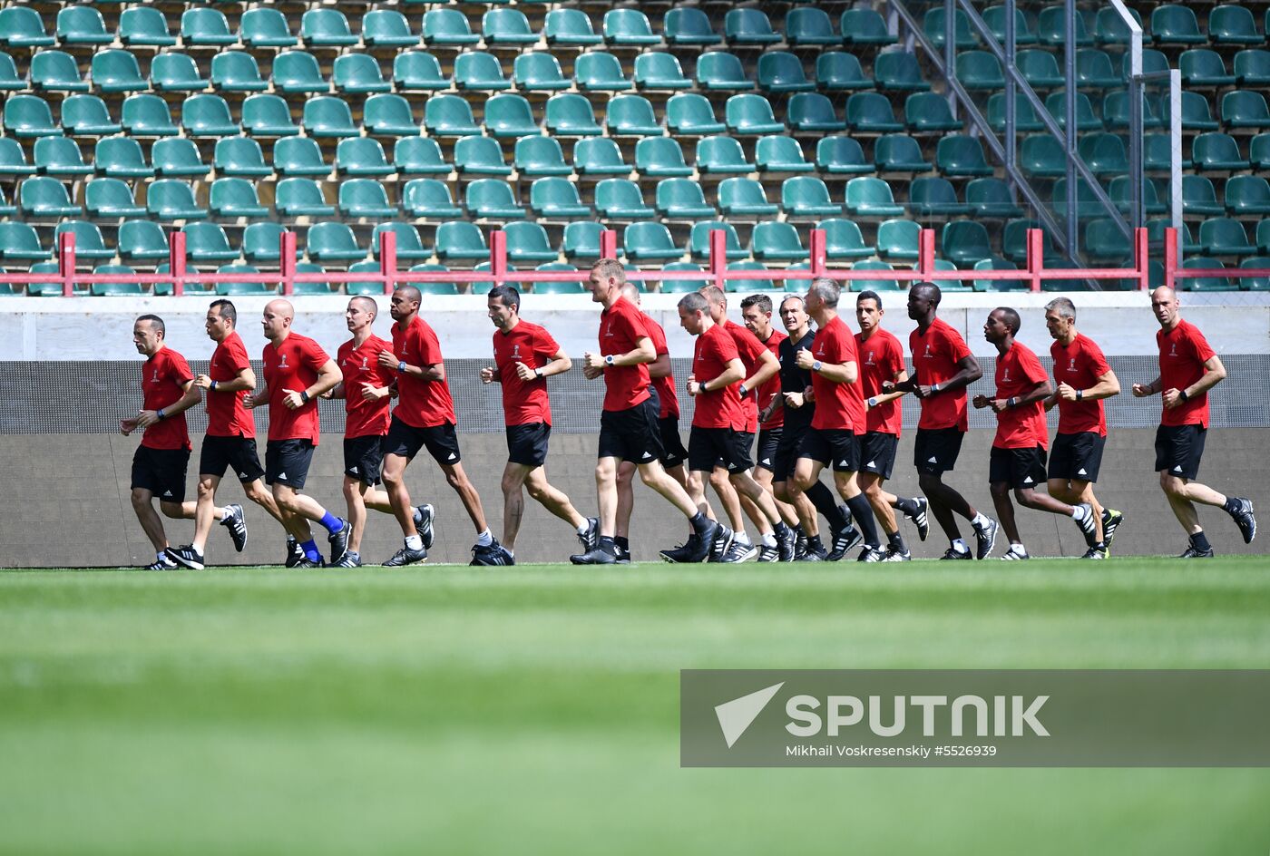 Russia World Cup Referees Training
