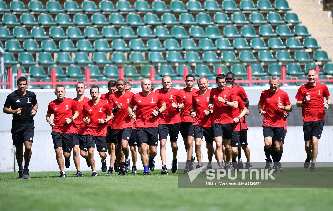 Russia World Cup Referees Training