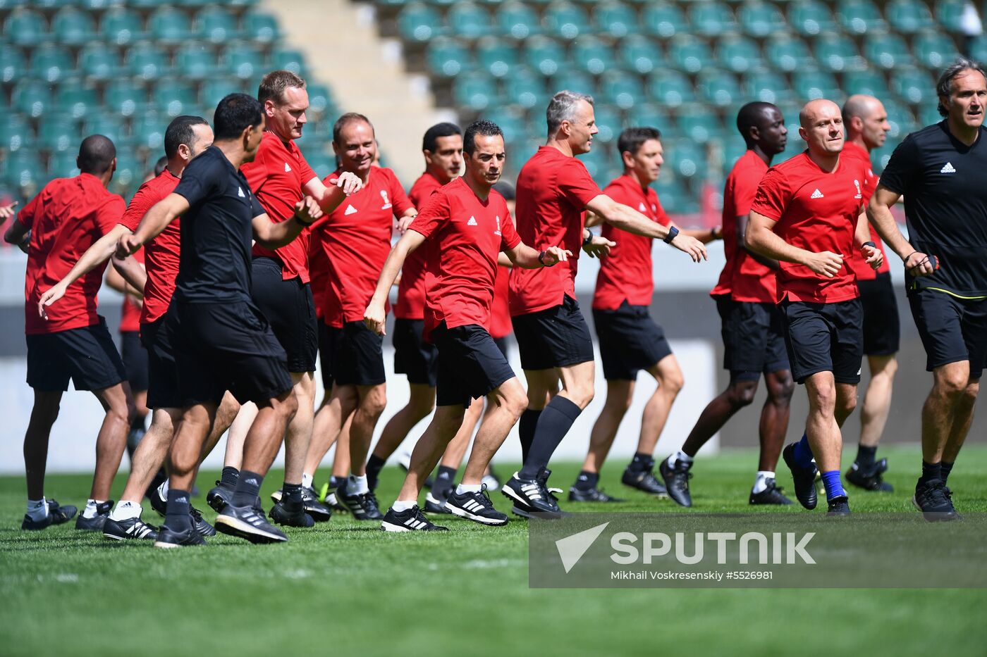 Russia World Cup Referees Training