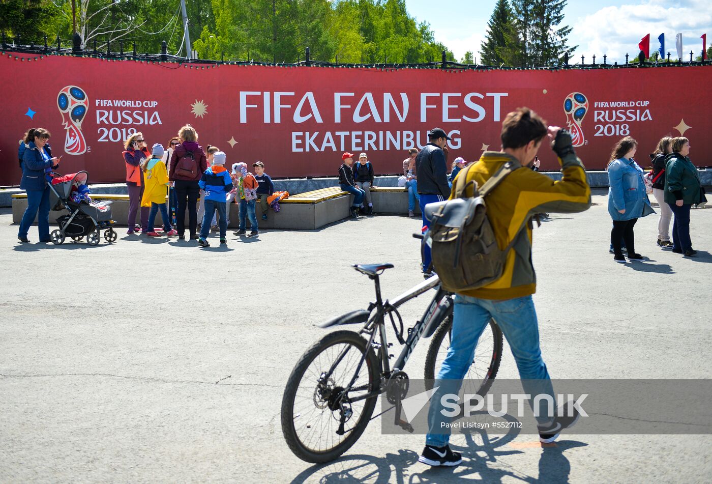 Russia World Cup Fans Yekaterinburg
