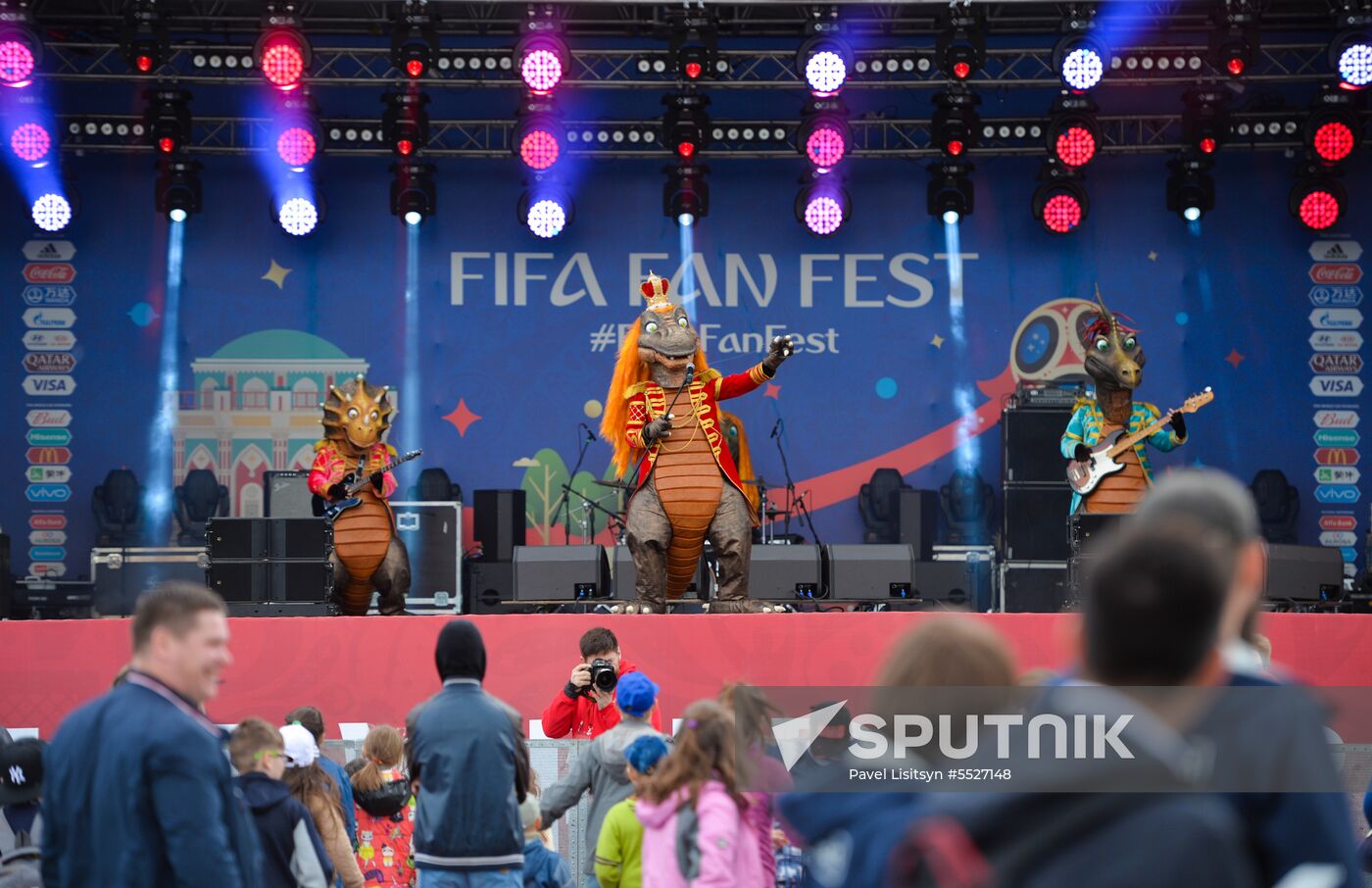 Russia World Cup Fans Yekaterinburg