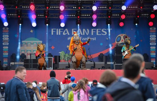Russia World Cup Fans Yekaterinburg