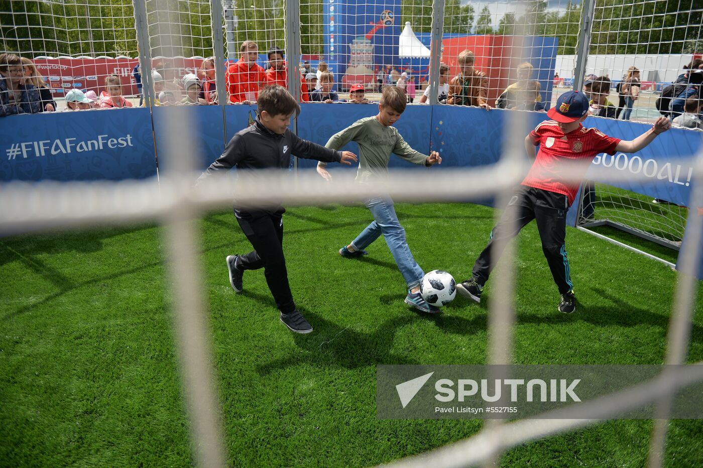Russia World Cup Fans Yekaterinburg