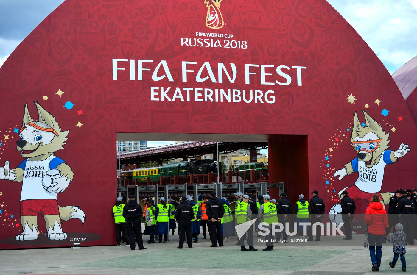 Russia World Cup Fans Yekaterinburg