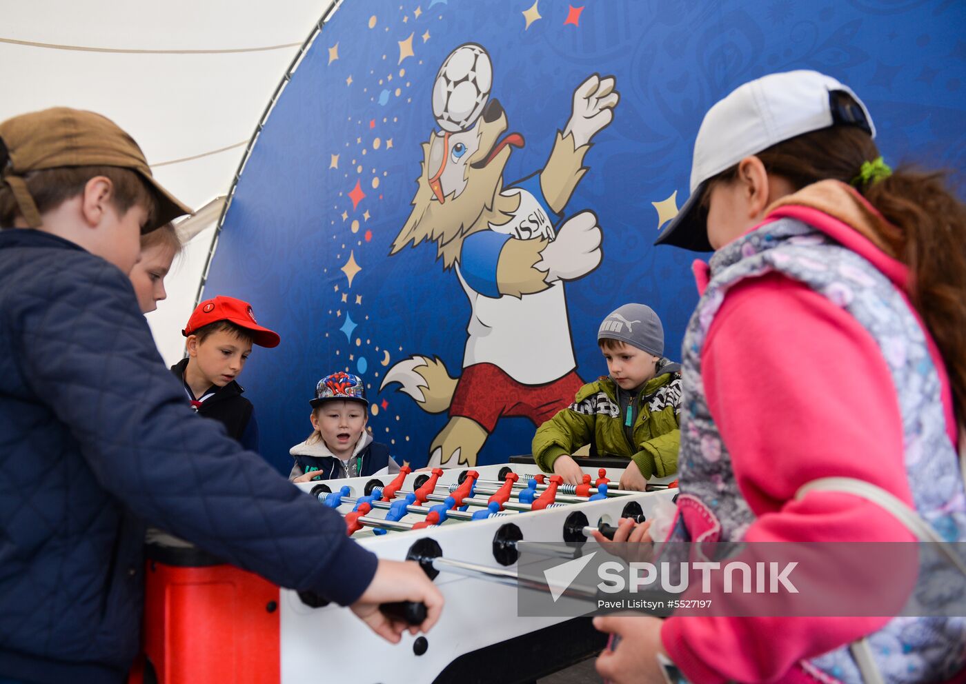Russia World Cup Fans Yekaterinburg