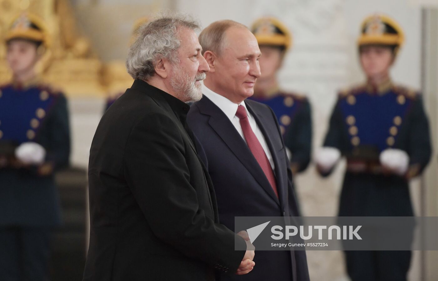 President Vladimir Putin presents national awards in science, literature and arts