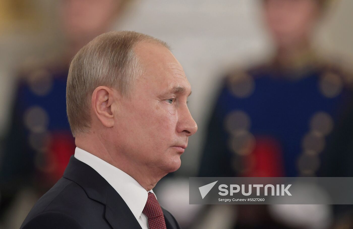 President Vladimir Putin presents national awards in science, literature and arts