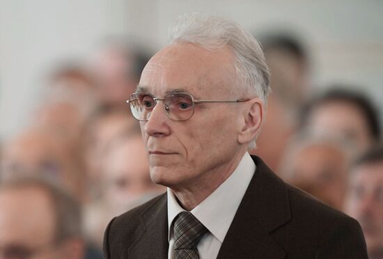 President Vladimir Putin presents national awards in science, literature and arts