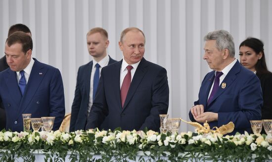 President Vladimir Putin presents national awards in science, literature and arts