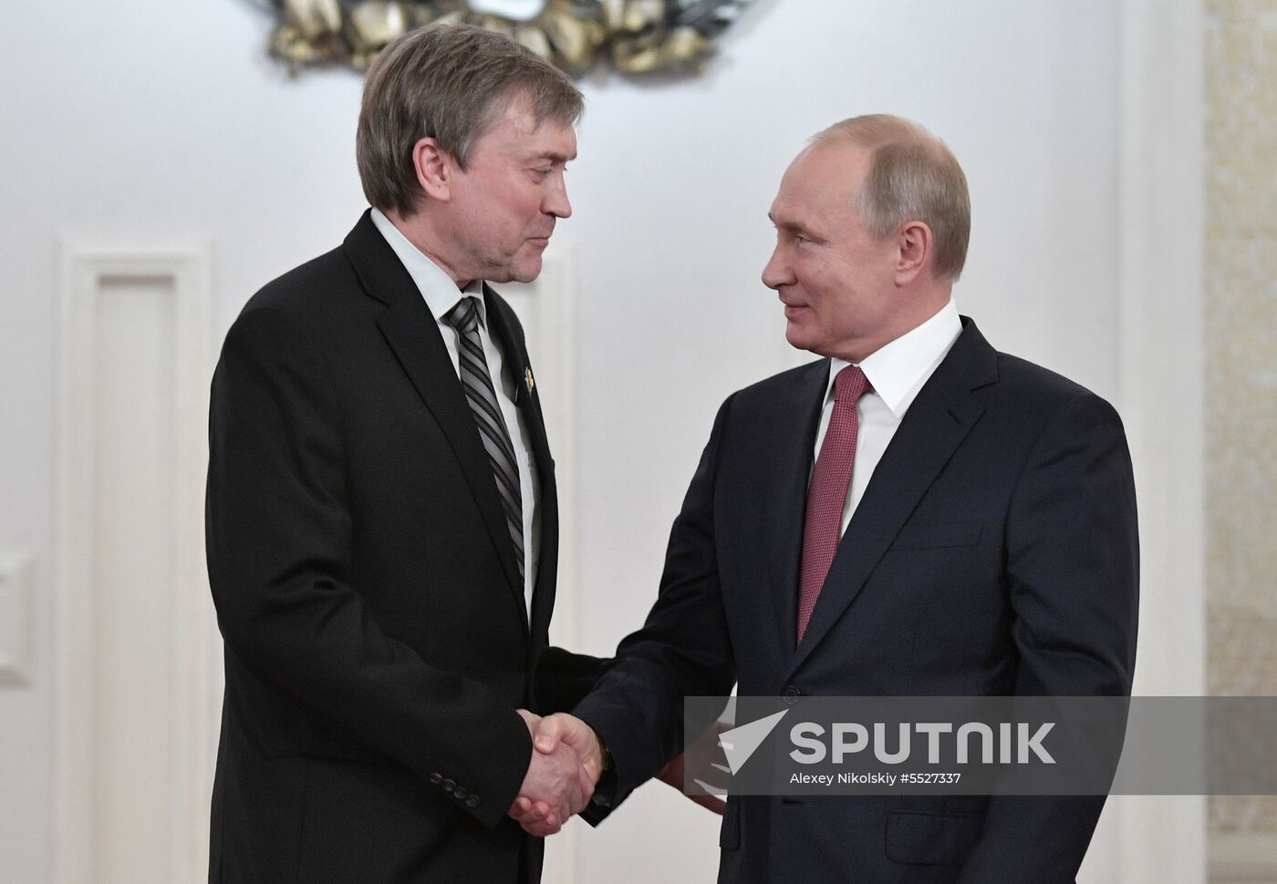 President Vladimir Putin presents national awards in science, literature and arts
