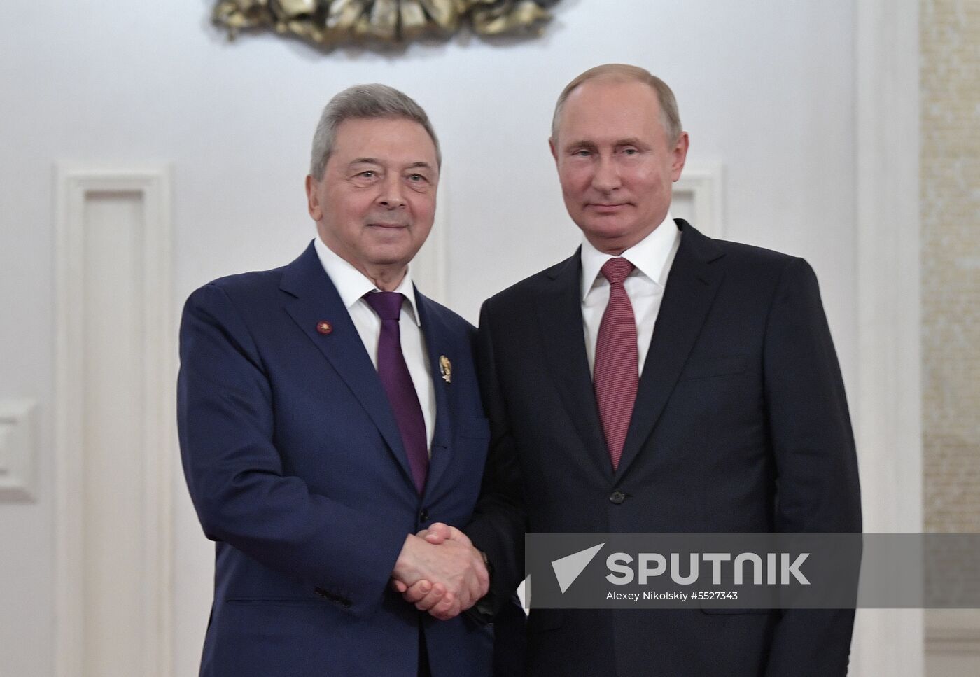 President Vladimir Putin presents national awards in science, literature and arts