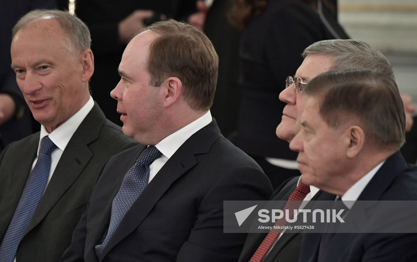 President Vladimir Putin presents national awards in science, literature and arts