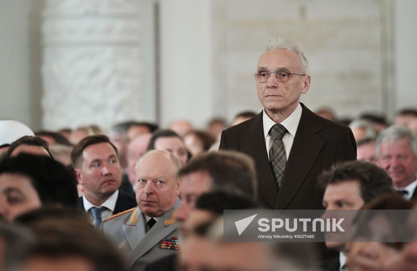 President Vladimir Putin presents national awards in science, literature and arts