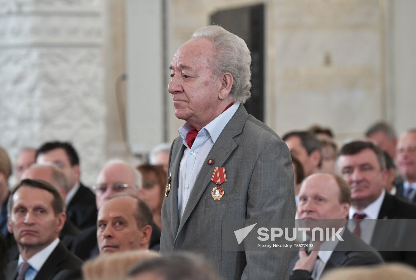 President Vladimir Putin presents national awards in science, literature and arts