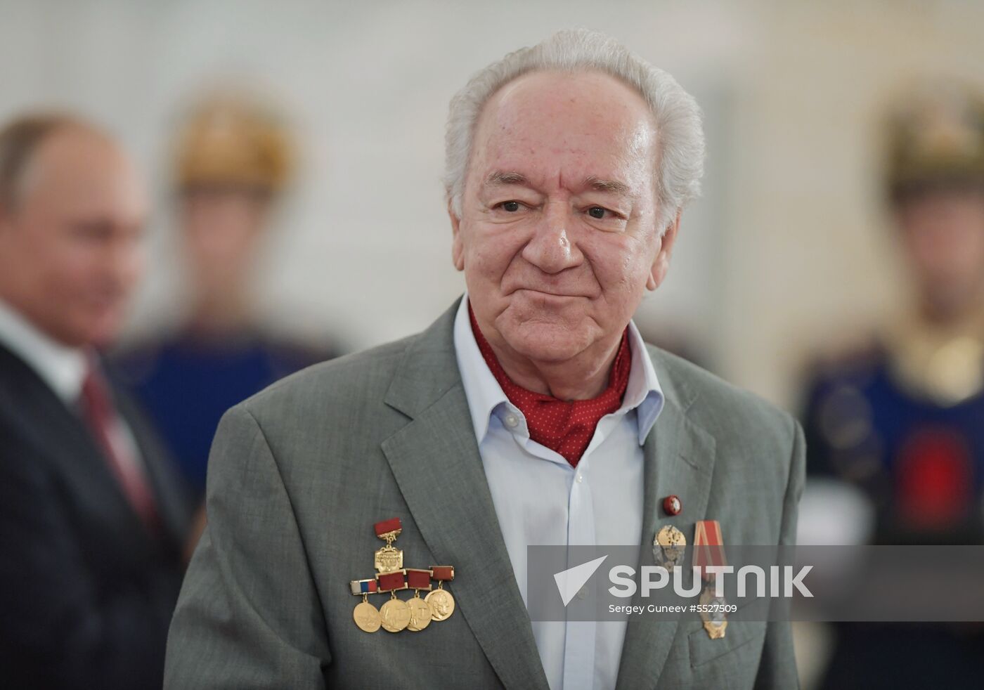 President Vladimir Putin presents national awards in science, literature and arts