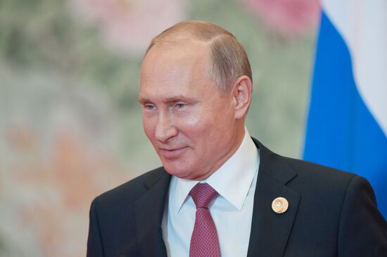 Russian President Putin attends SCO summit in China. Day two