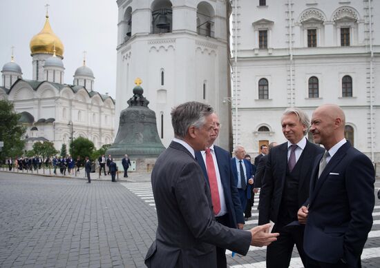 President Vladimir Putin presents national awards in science, literature and arts
