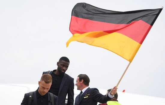 Russia World Cup South Germany Arrival