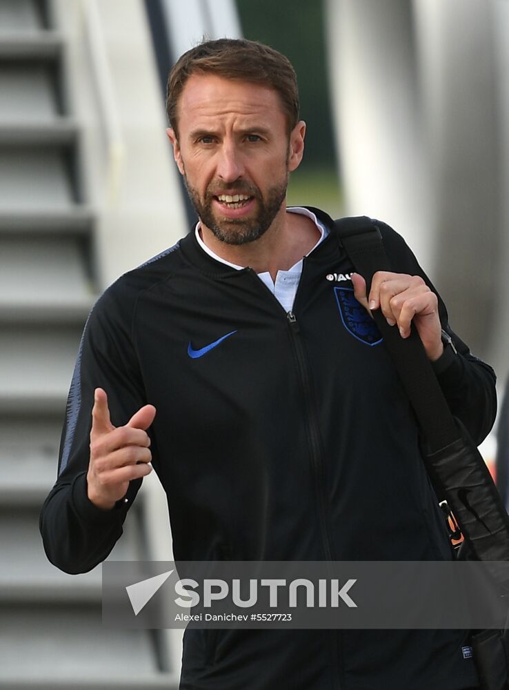 Russia World Cup England Arrival