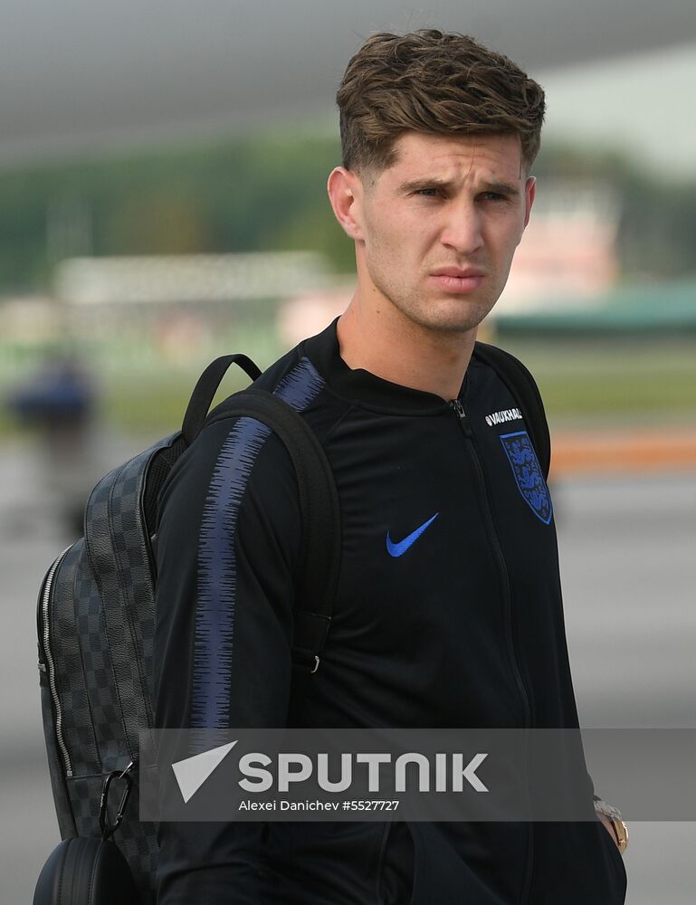 Russia World Cup England Arrival