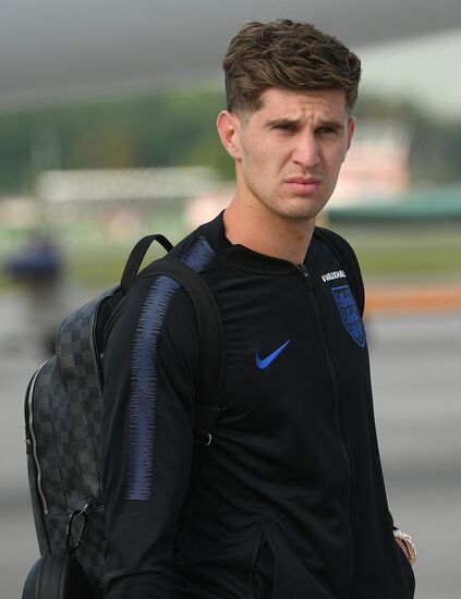Russia World Cup England Arrival